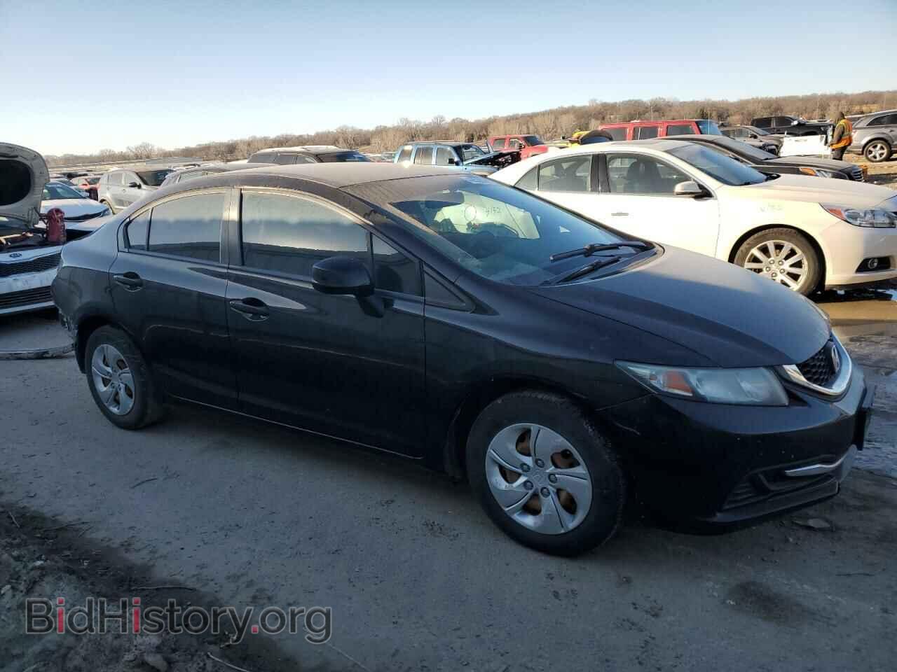 2013 HONDA CIVIC - VIN: 19XFB2F54DE009672 - Фото 4
