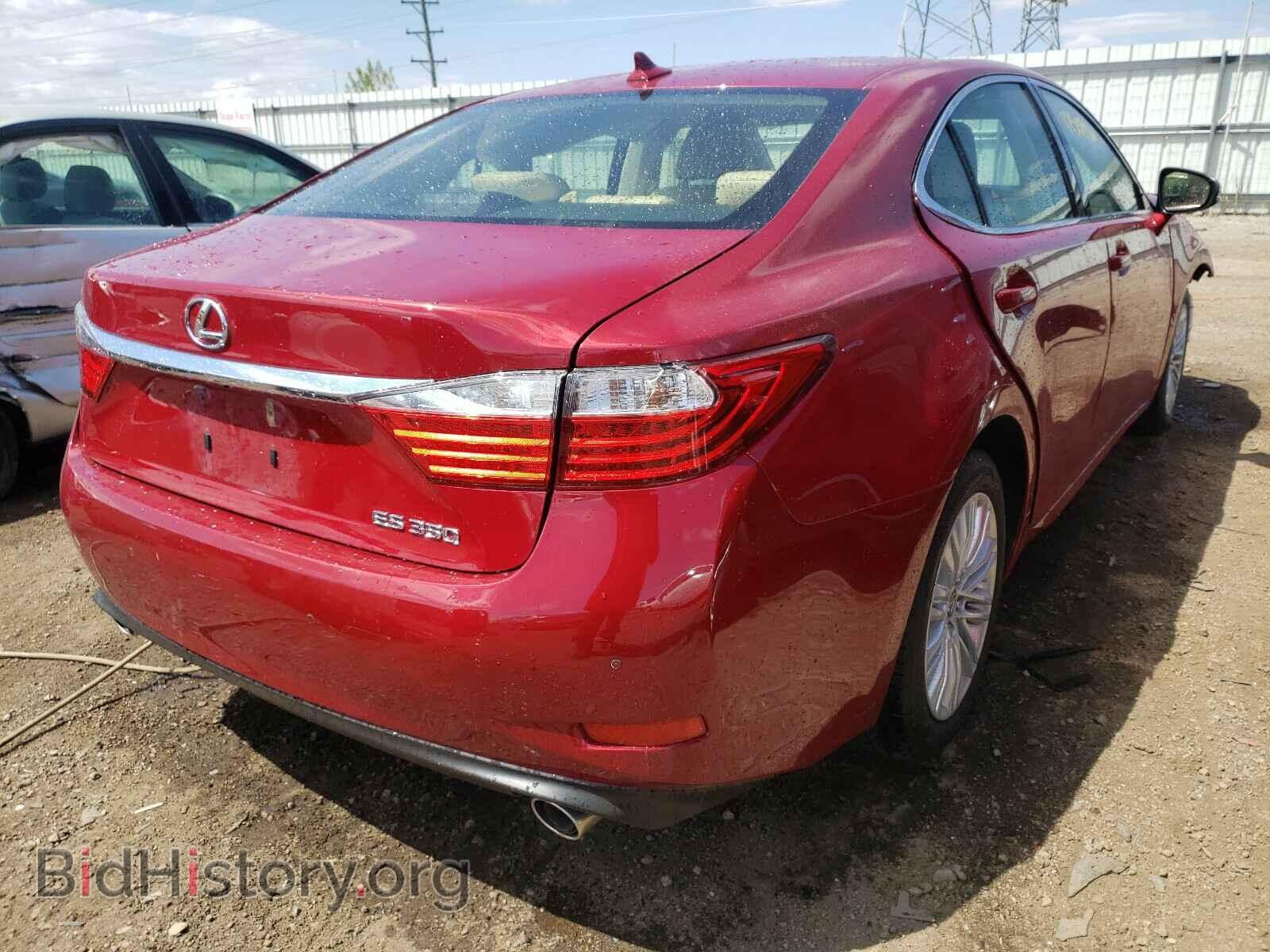 2013 LEXUS ES350 - VIN: JTHBK1GG2D2083418 - Фото 4
