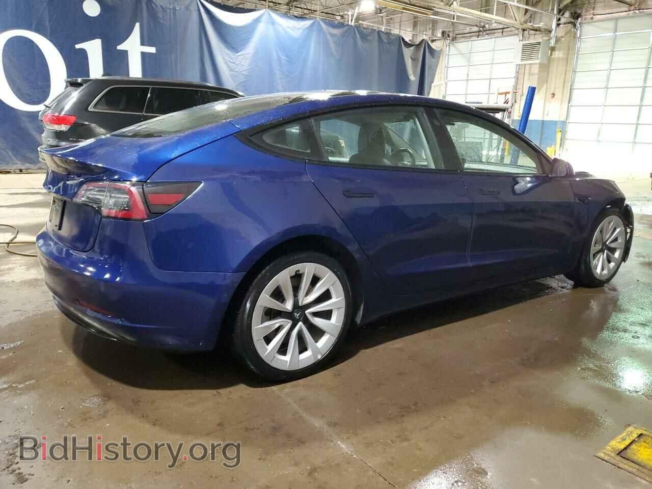 2022 TESLA MODEL 3 - VIN: 5YJ3E1EA6NF370822 - Фото 3