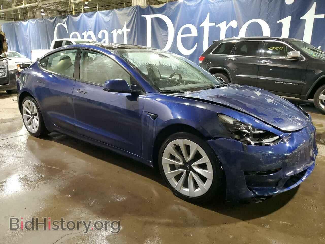 2022 TESLA MODEL 3 - VIN: 5YJ3E1EA6NF370822 - Фото 4