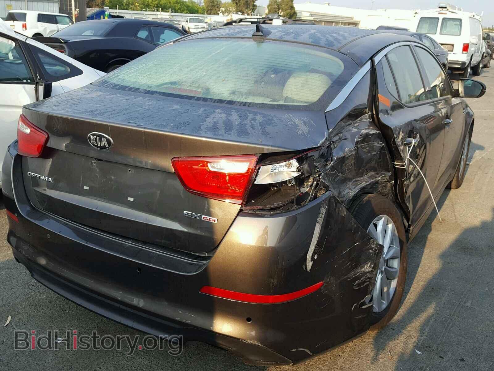 2015 KIA OPTIMA - VIN: 5XXGN4A72FG384194 - Photo 4