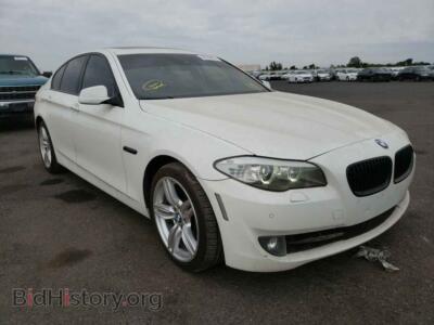 2011 BMW 5 SERIES 535 I, белый — VIN WBAFR7C59BC604015, Copart