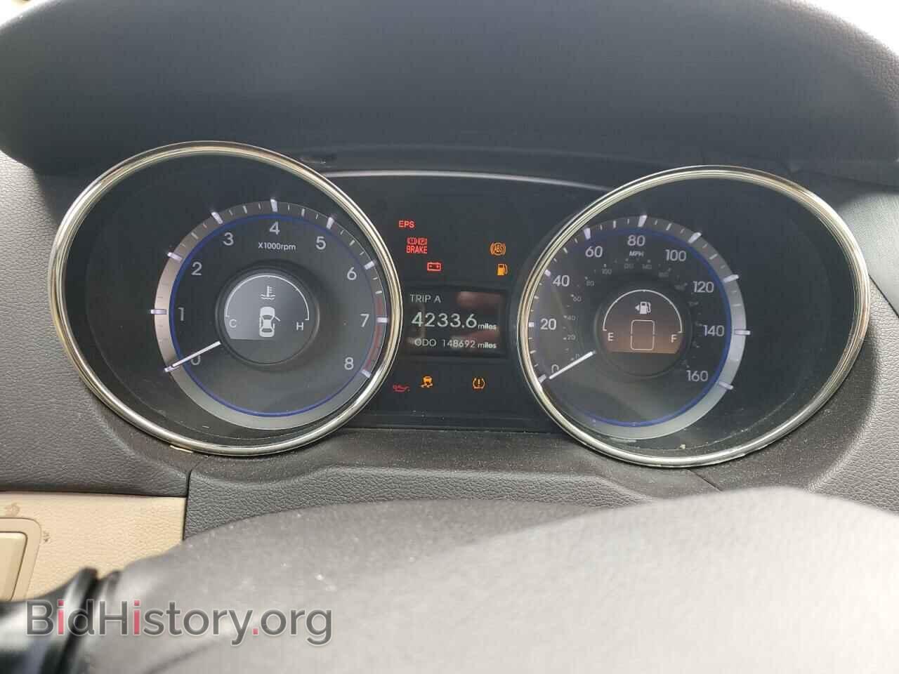 2012 HYUNDAI SONATA - VIN: 5NPEB4AC8CH399800 - Фото 9