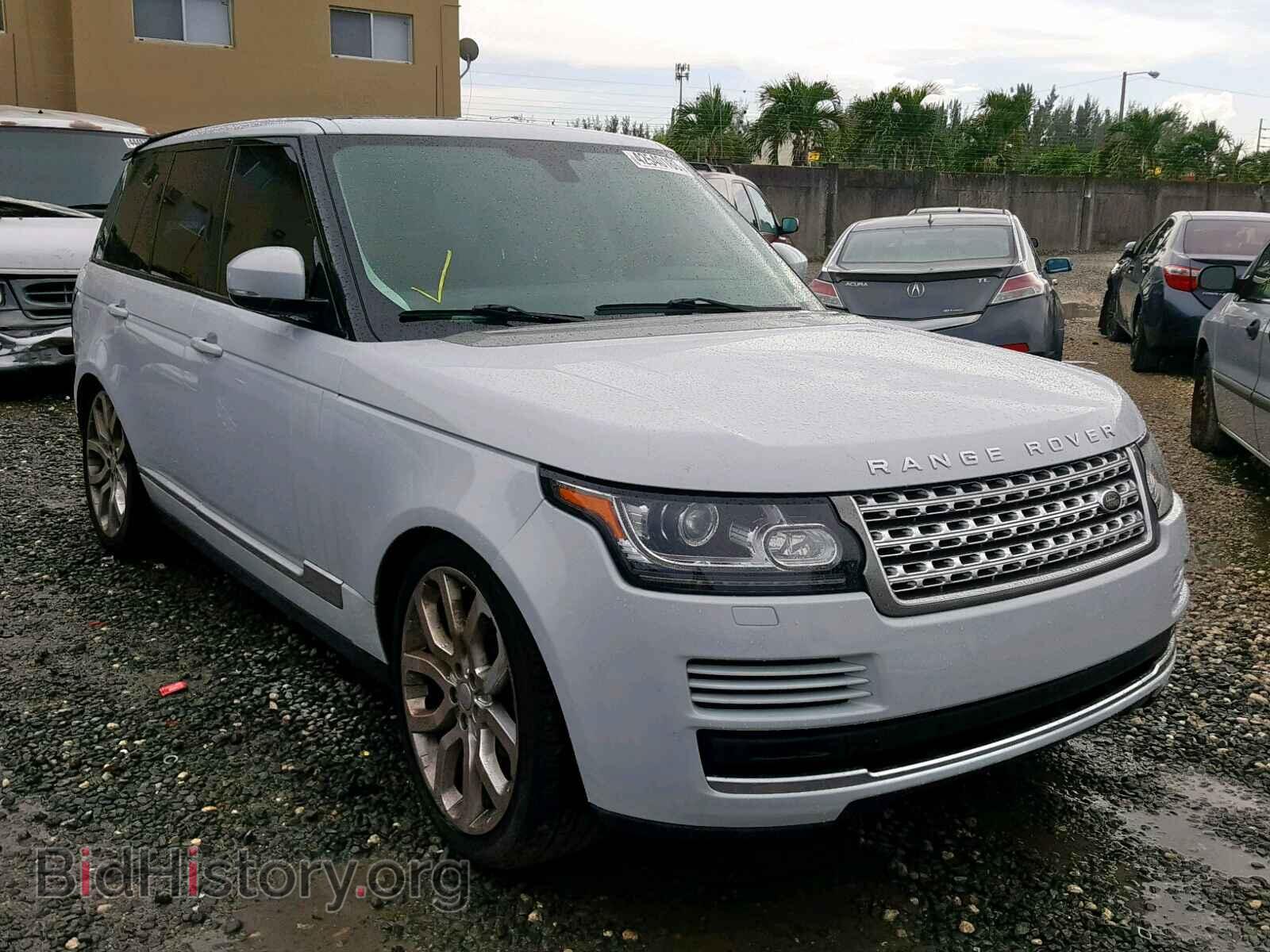 Photo SALGS2VF8FA229135 - LAND ROVER RANGE ROVE 2015