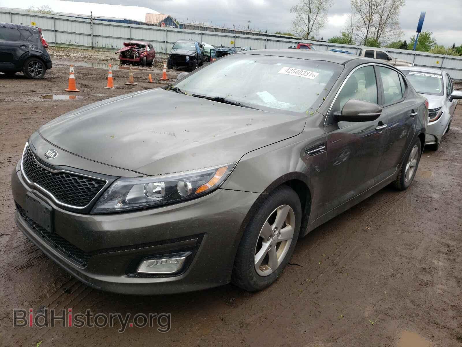 2014 KIA OPTIMA - VIN: 5XXGM4A71EG334176 - Фото 2
