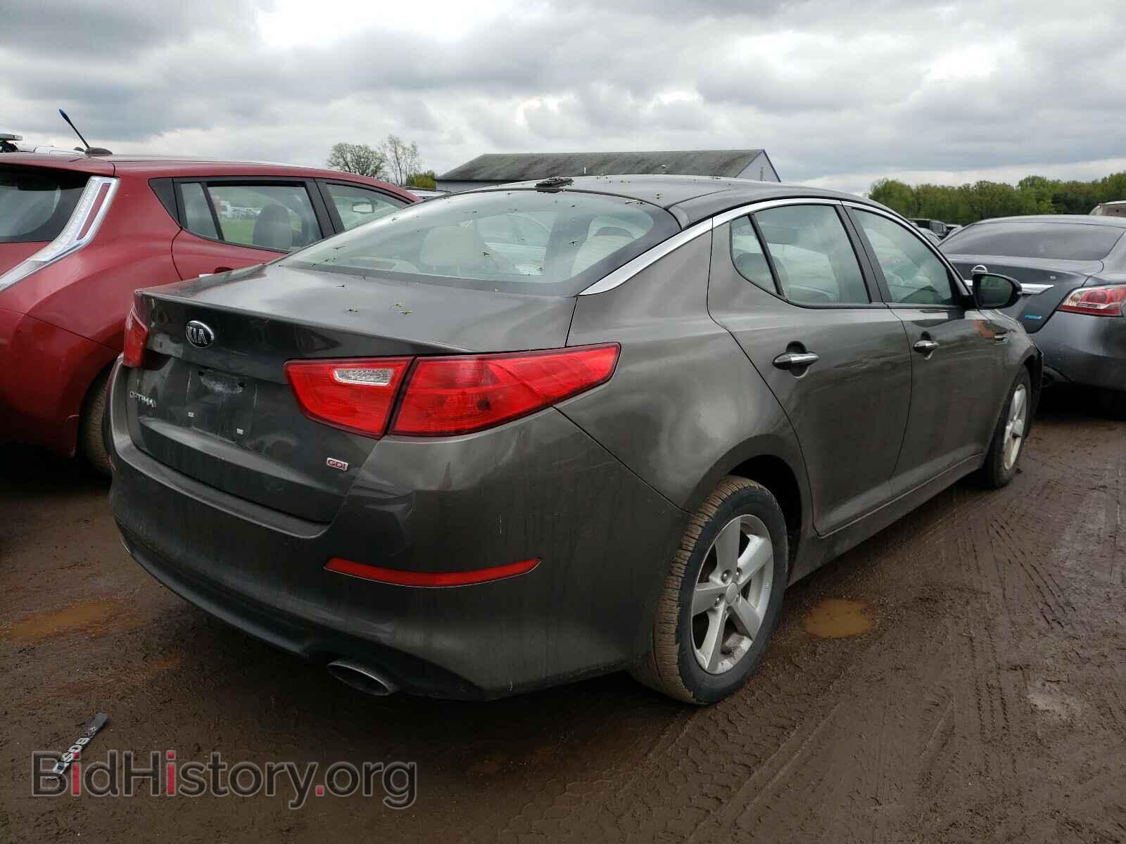 2014 KIA OPTIMA - VIN: 5XXGM4A71EG334176 - Фото 4