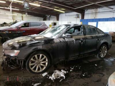 2013 Audi A4 A4 Premium, черный — VIN WAUEFAFL6DA039006, Copart