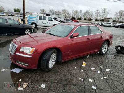 2013 Chrysler 300, red — VIN 2C3CCAAG8DH551370, Copart