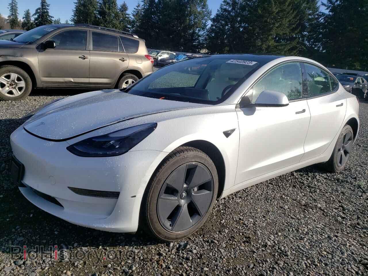 Photo 5YJ3E1EA7NF359683 - TESLA MODEL 3 2022