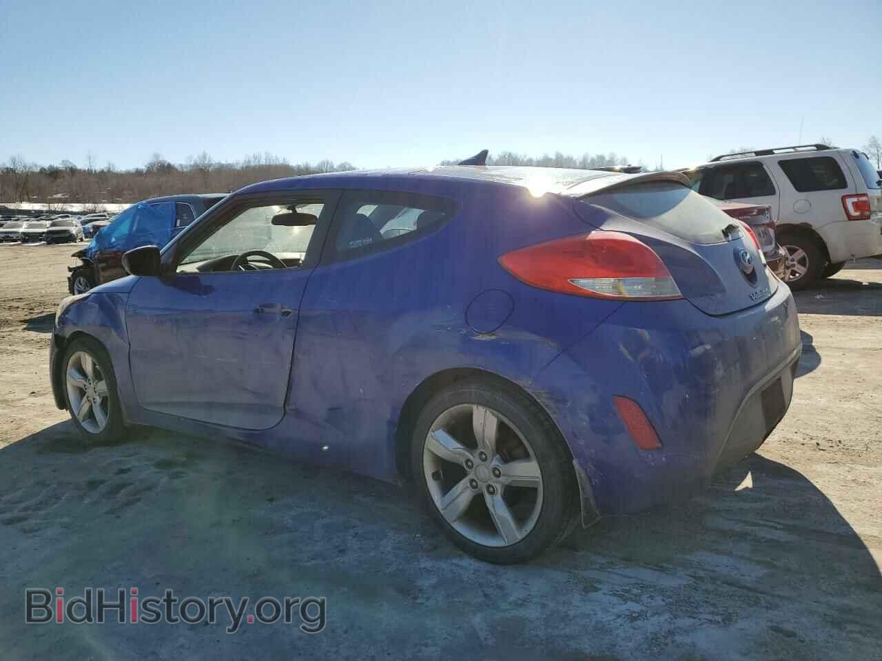 2012 HYUNDAI VELOSTER - VIN: KMHTC6AD9CU071361 - Фото 2