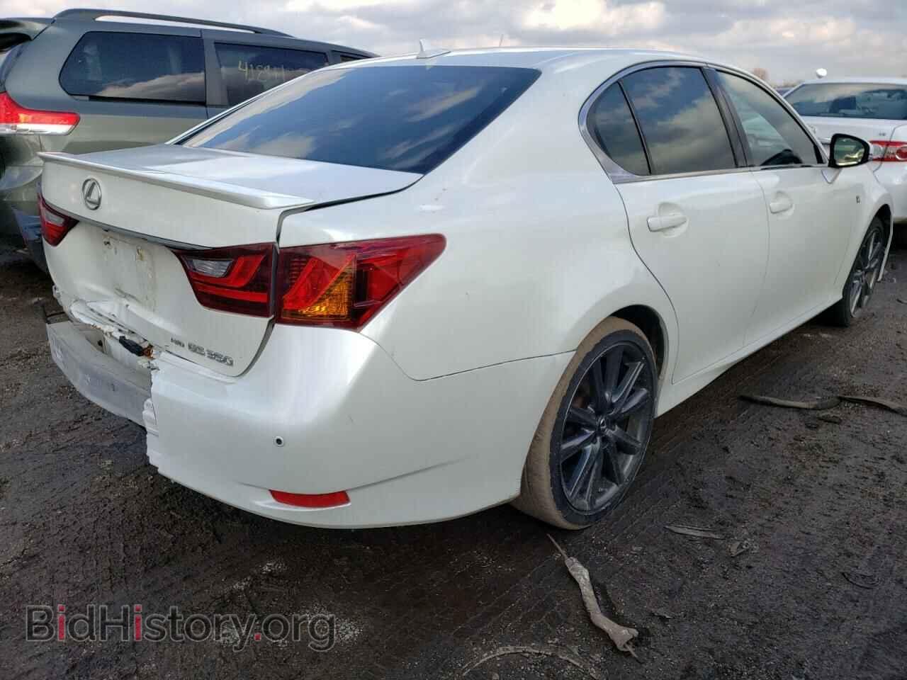 2013 LEXUS GS350 - VIN: JTHCE1BL7D5015128 - Фото 3