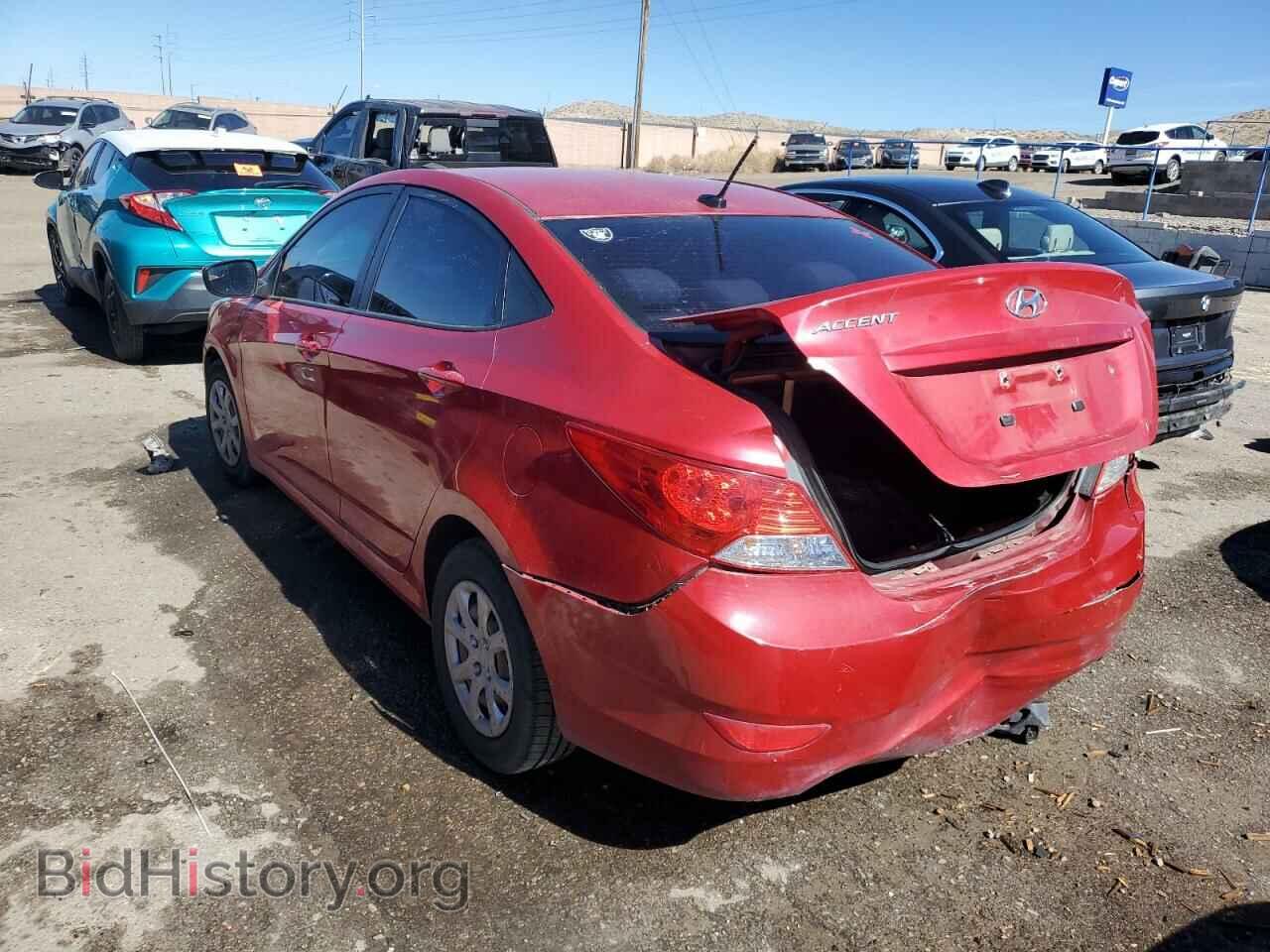 2014 HYUNDAI ACCENT - VIN: KMHCT4AE9EU650446 - Фото 2