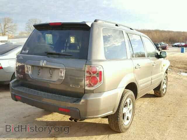 2007 HONDA PILOT - VIN: 2HKYF18687H504292 - Фото 4