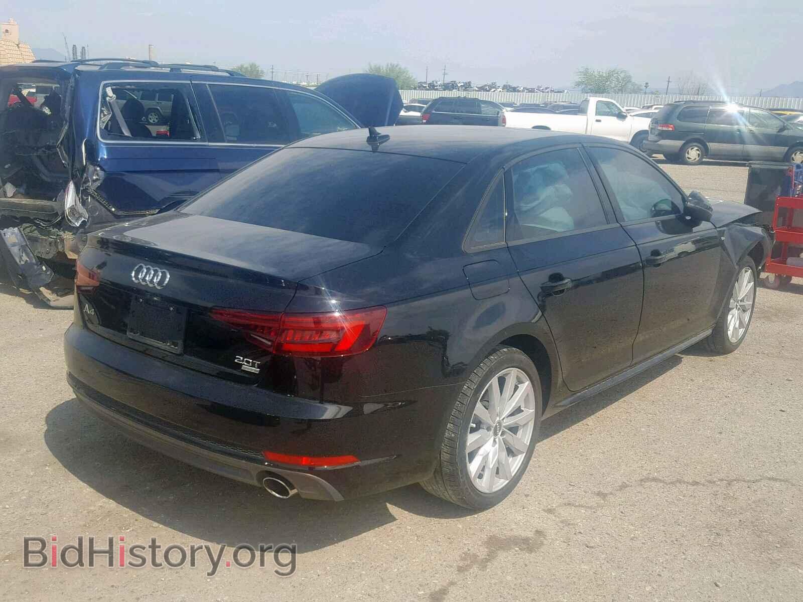 2018 AUDI A4 - VIN: WAUKMAF44JA016675 - Фото 4