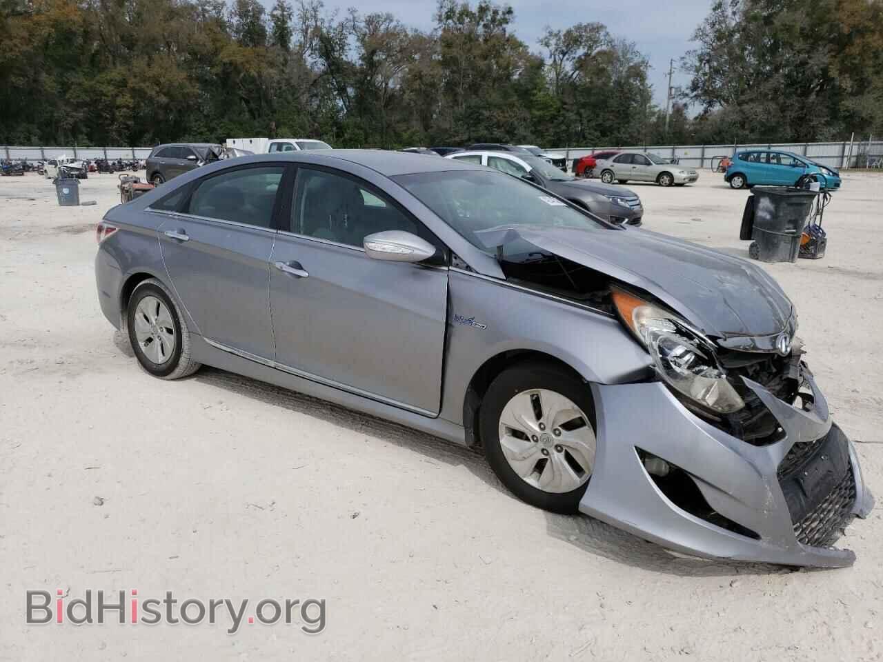 2014 HYUNDAI SONATA - VIN: KMHEC4A42EA117436 - Фото 4