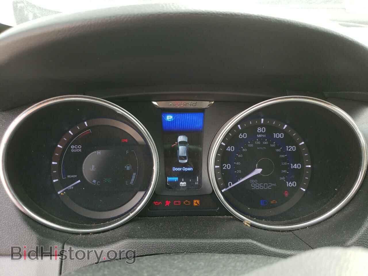 2014 HYUNDAI SONATA - VIN: KMHEC4A42EA117436 - Фото 9