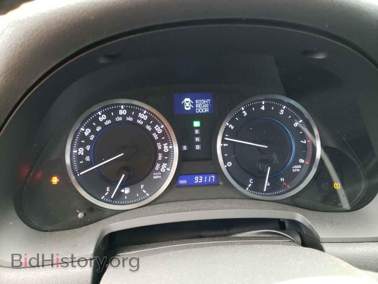 2012 LEXUS IS - VIN: JTHBF5C27C5172159 - Фото 9
