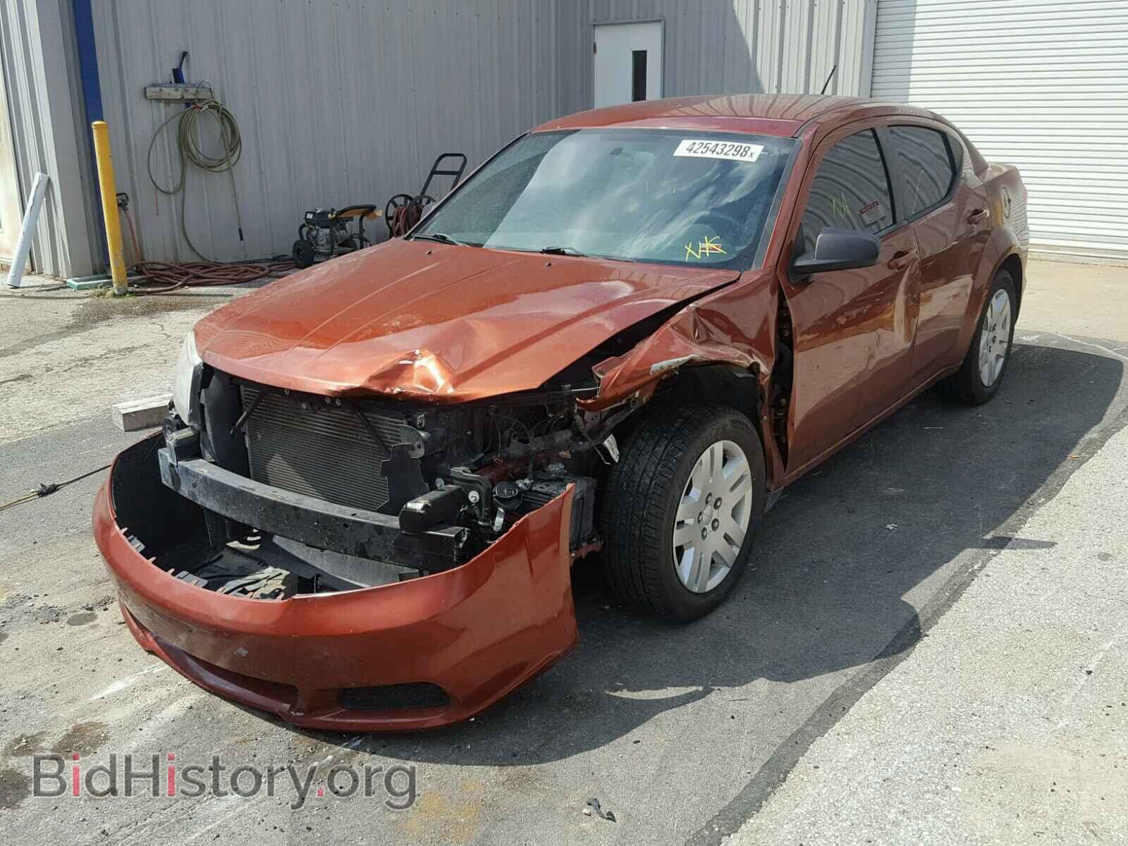 2012 DODGE AVENGER - VIN: 1C3CDZAB4CN199992 - Фото 2