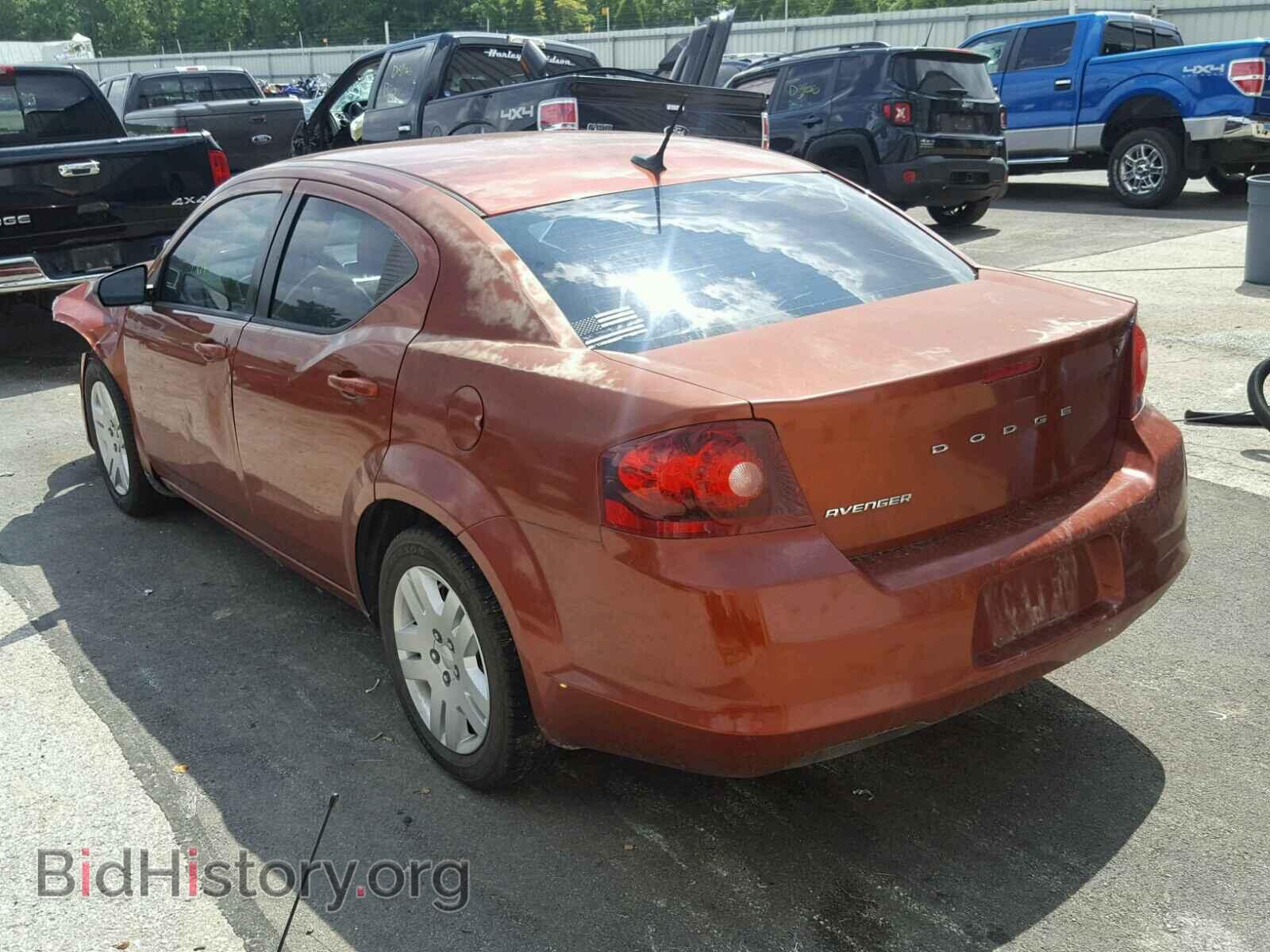 2012 DODGE AVENGER - VIN: 1C3CDZAB4CN199992 - Фото 3