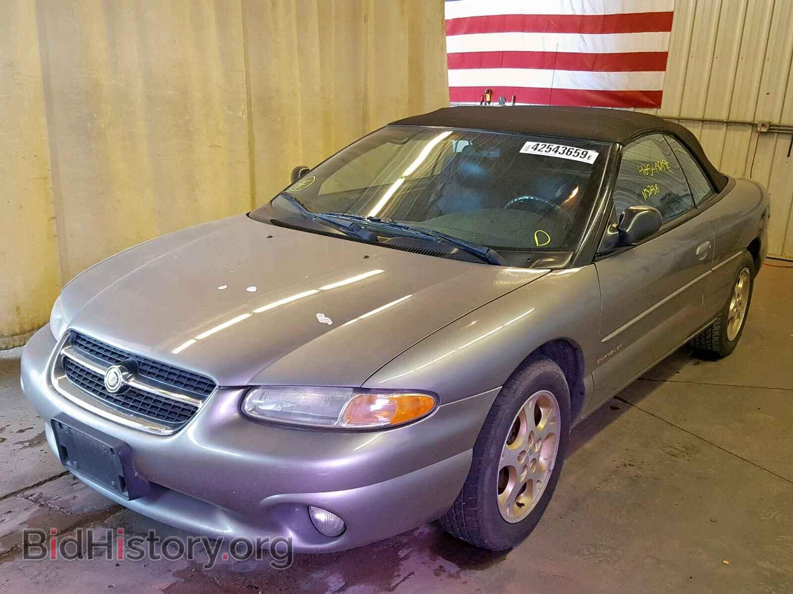 1998 CHRYSLER SEBRING - VIN: 3C3EL55H1WT317648 - Фото 2