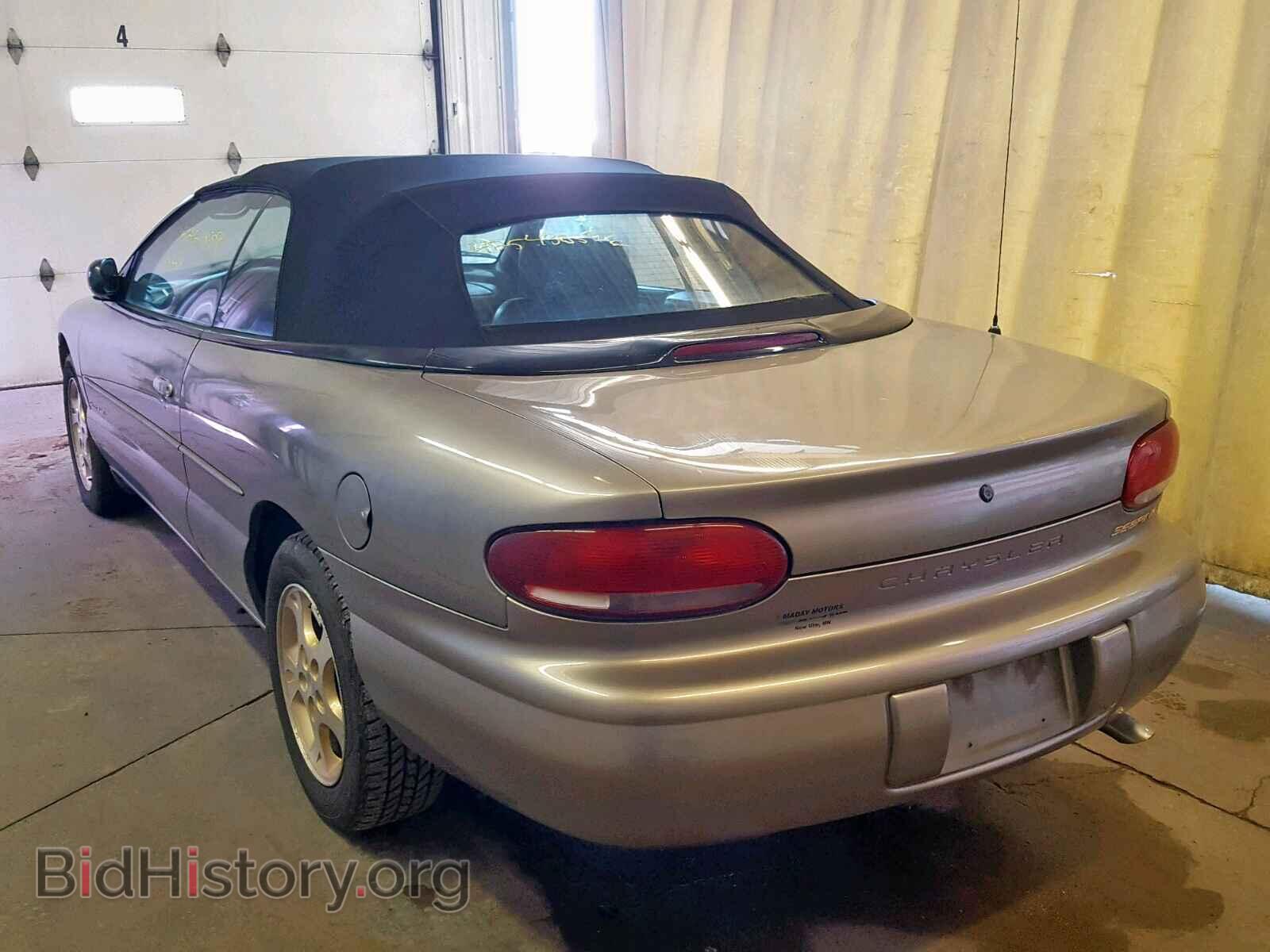 1998 CHRYSLER SEBRING - VIN: 3C3EL55H1WT317648 - Фото 3