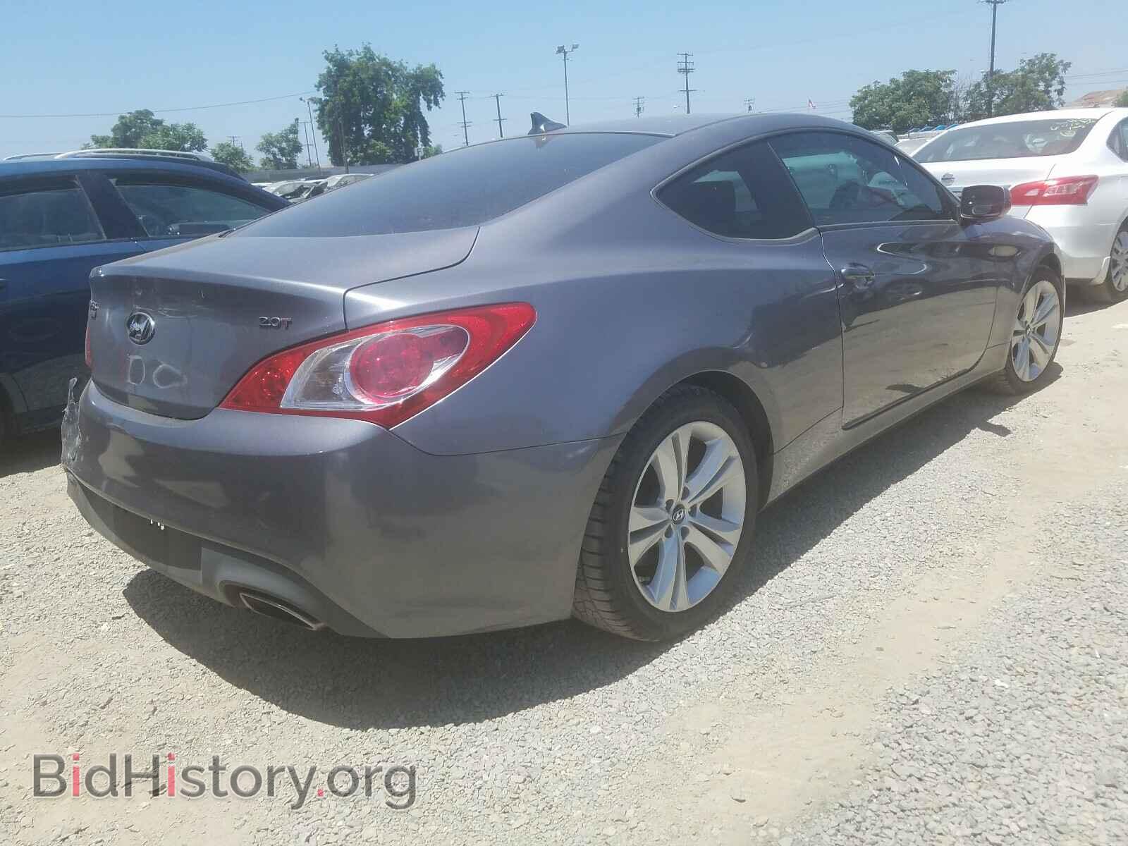 2012 HYUNDAI GENESIS - VIN: KMHHT6KDXCU074130 - Фото 4