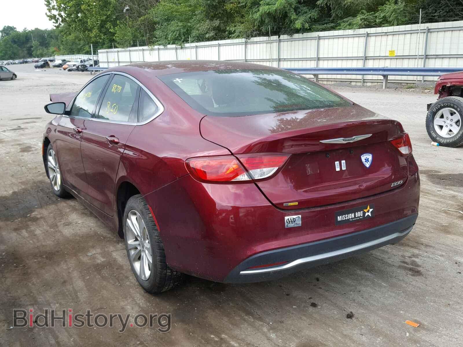 2015 CHRYSLER 200 - VIN: 1C3CCCAB6FN669248 - Фото 3