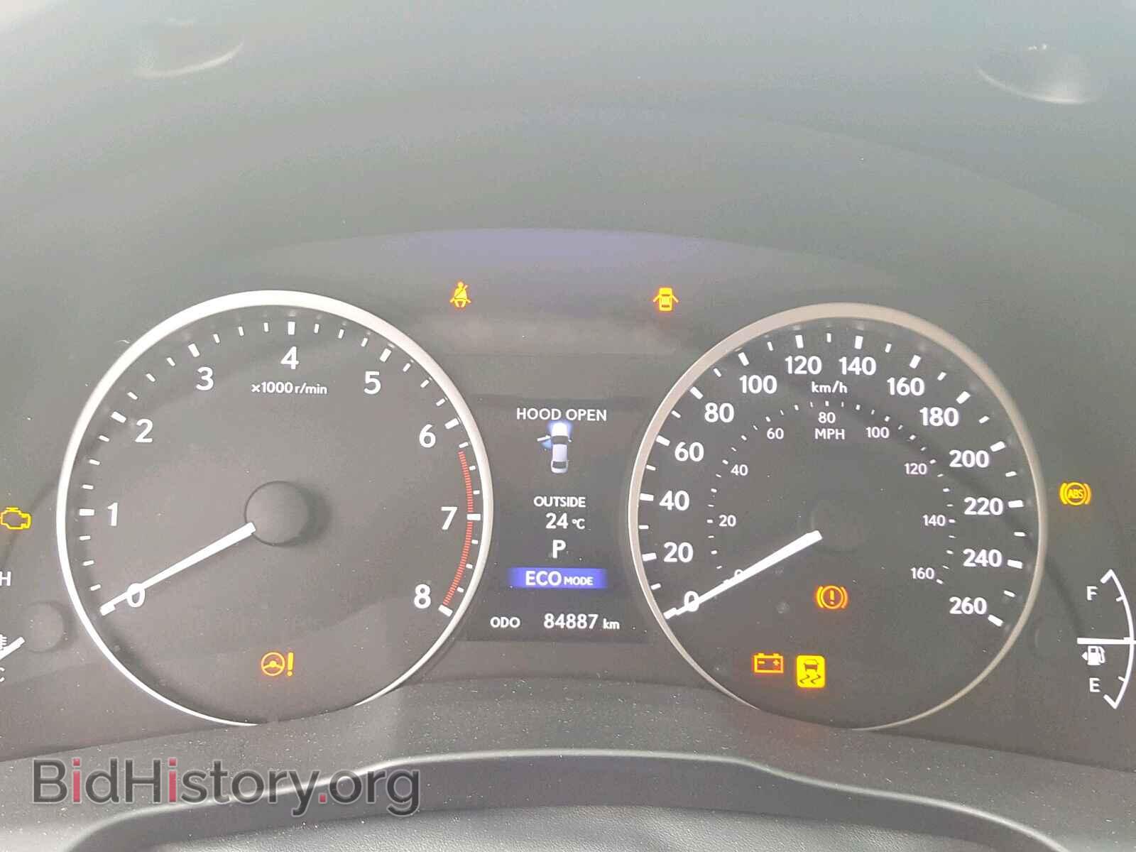 2014 LEXUS ES350 - VIN: JTHBK1GG0E2104154 - Фото 8