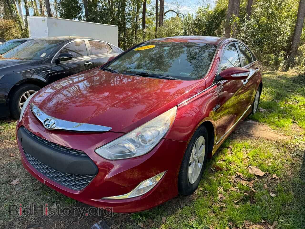 2014 HYUNDAI SONATA - VIN: KMHEC4A42EA114424 - Фото 2