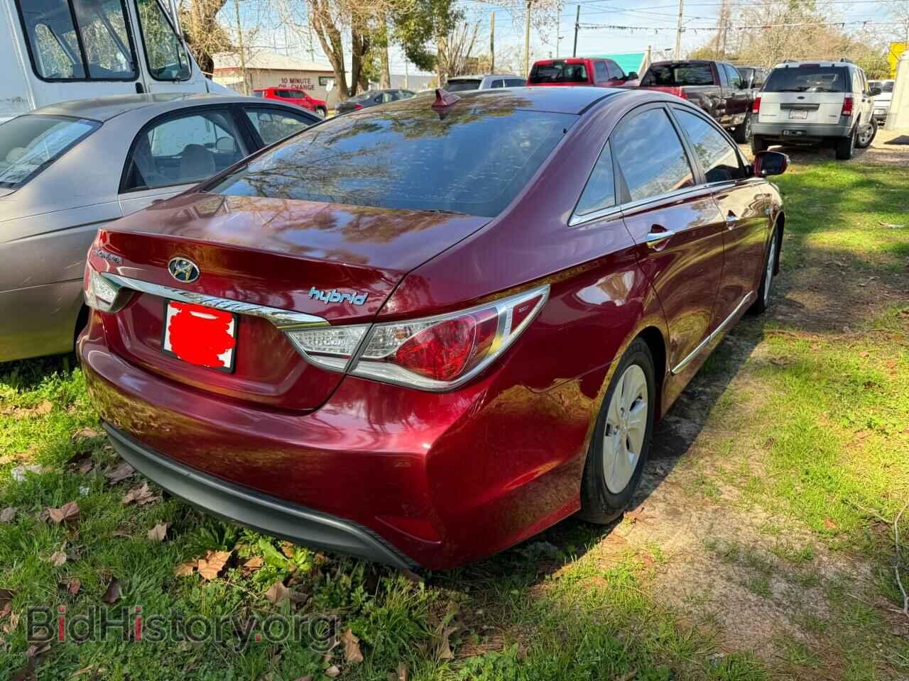 2014 HYUNDAI SONATA - VIN: KMHEC4A42EA114424 - Фото 4