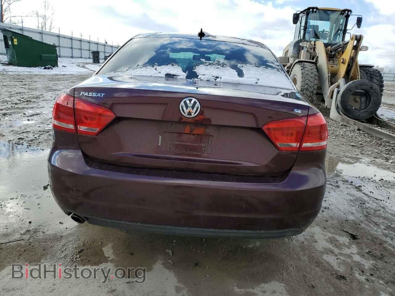 2012 VOLKSWAGEN PASSAT - VIN: 1VWBH7A3XCC067322 - Фото 6