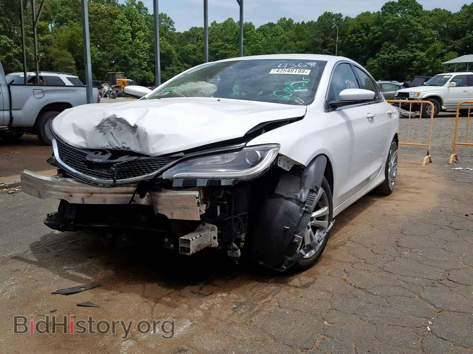 2015 CHRYSLER 200 - VIN: 1C3CCCAB2FN594368 - Фото 2