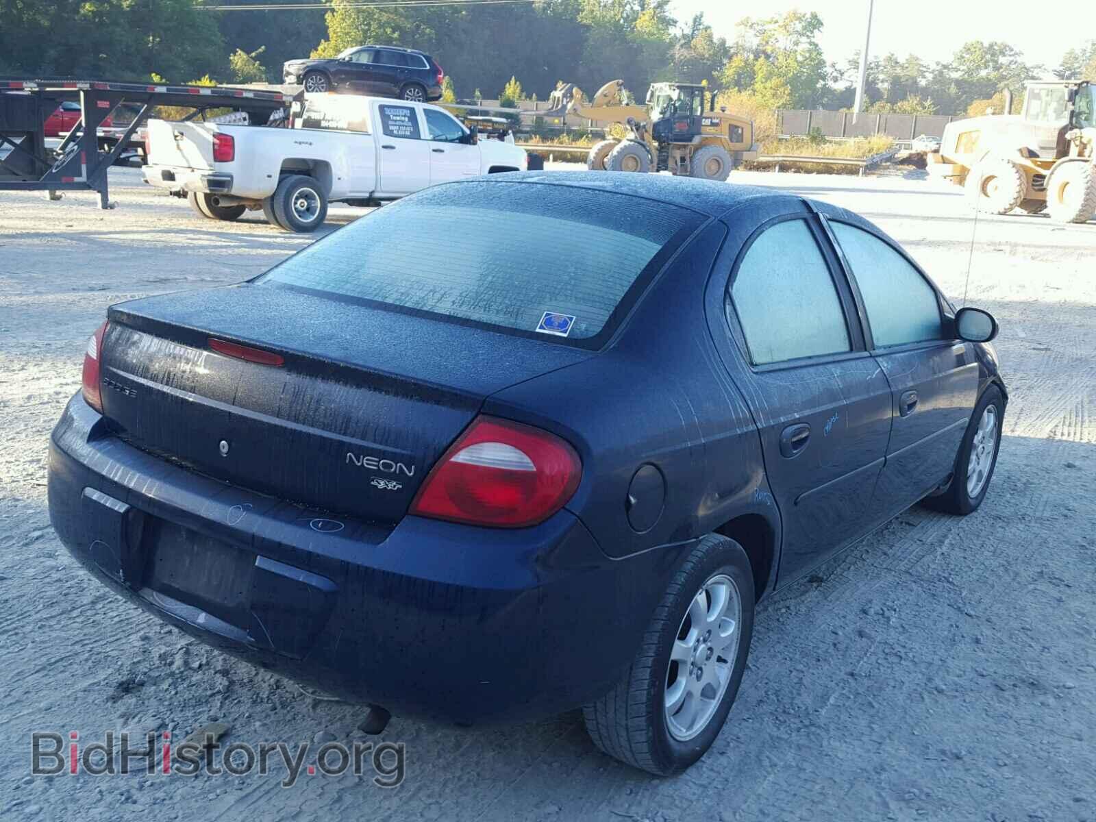 2005 DODGE NEON - VIN: 1B3ES56CX5D223906 - Фото 4