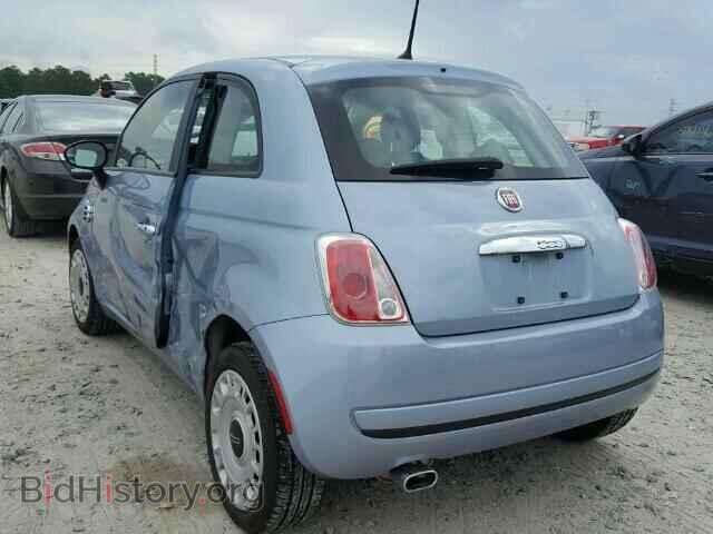 2013 FIAT 500 - VIN: 3C3CFFAR4DT528827 - Фото 3
