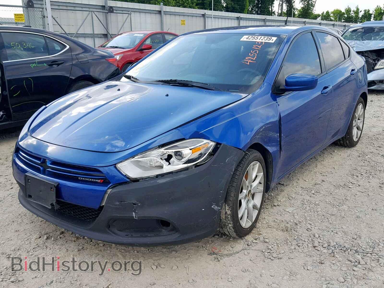 2013 DODGE DART - VIN: 1C3CDFBA7DD318548 - Фото 2