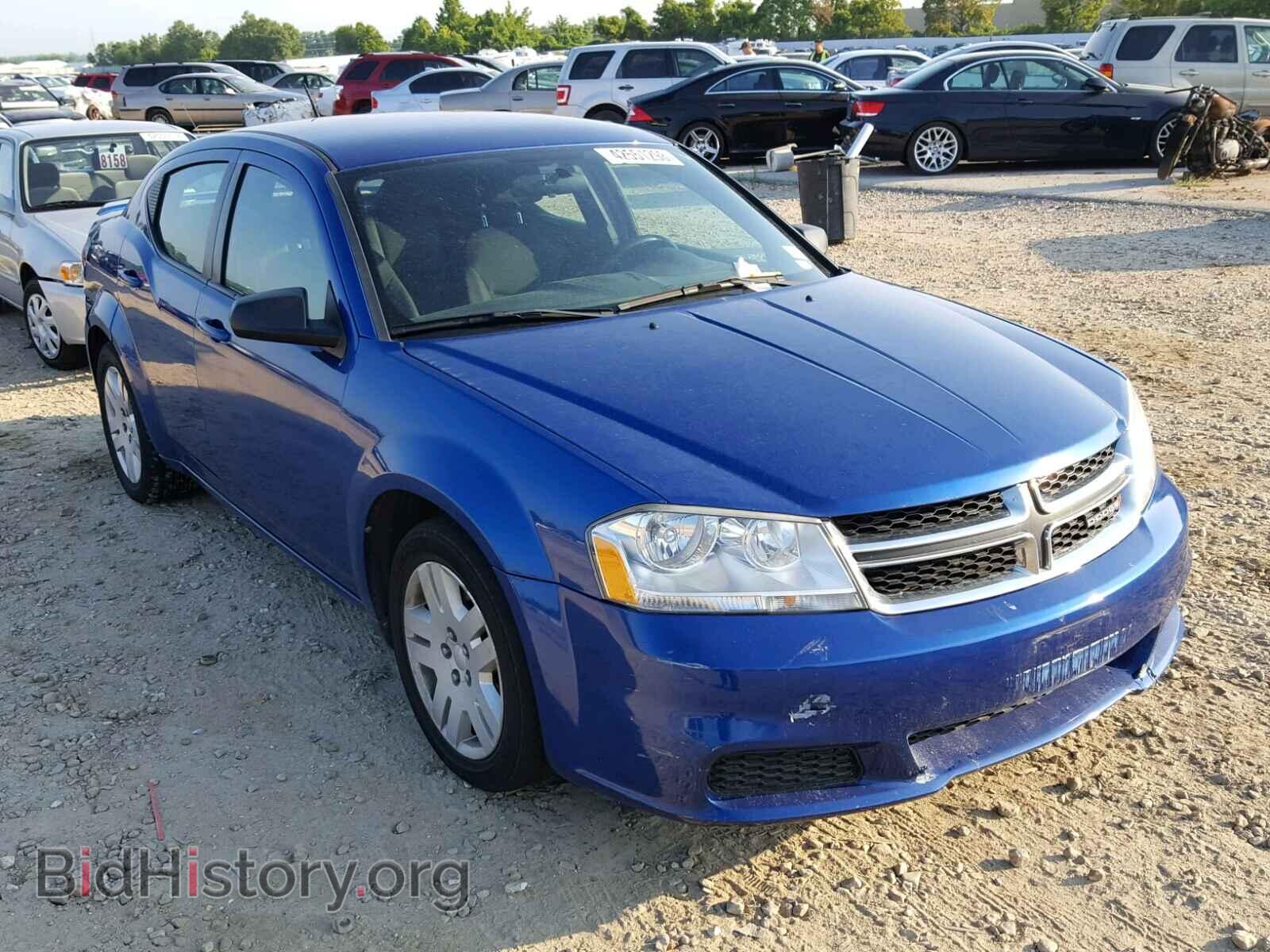 Photo 1C3CDZAB0DN754034 - DODGE AVENGER 2013