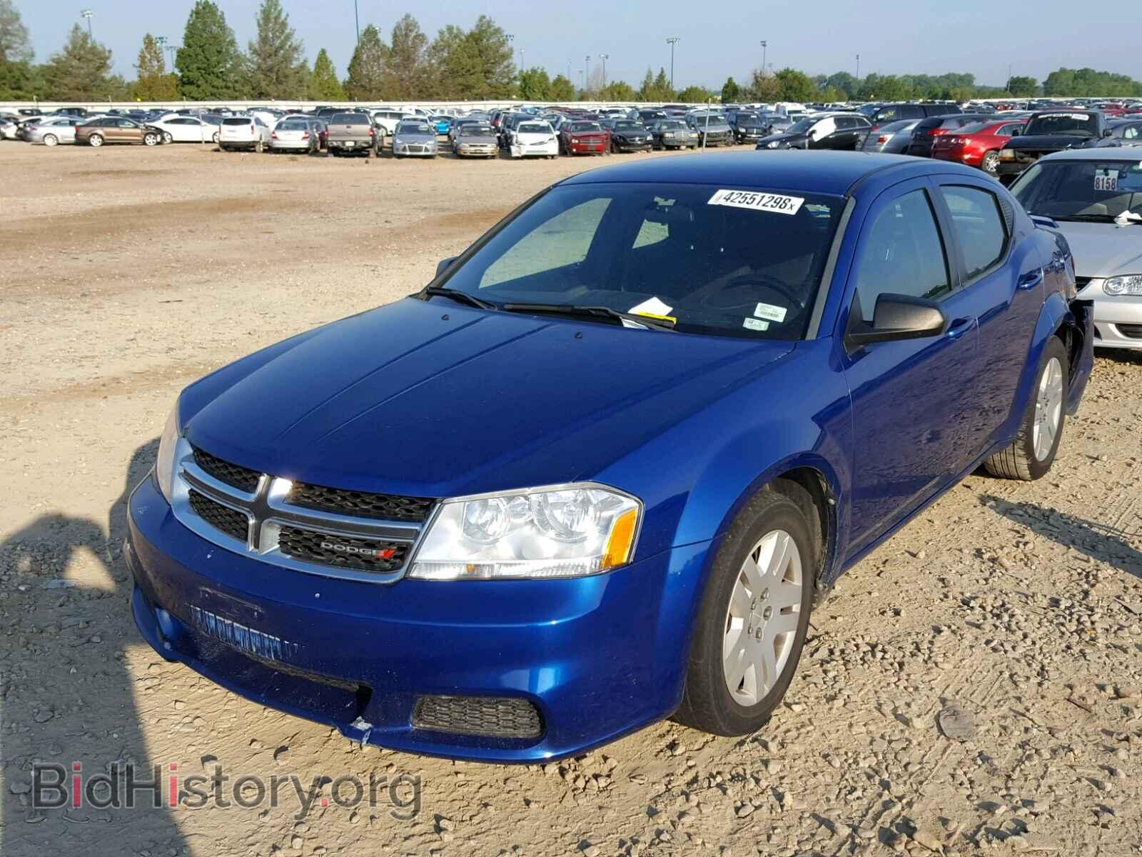 2013 DODGE AVENGER - VIN: 1C3CDZAB0DN754034 - Photo 2
