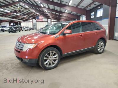 2008 Ford EDGE Edge Limit, оранжевый — VIN 2FMDK49CX8BB17543, Copart