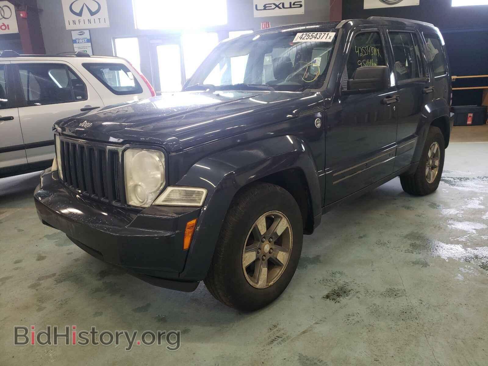 2008 JEEP LIBERTY - VIN: 1J8GN28K58W202075 - Фото 2