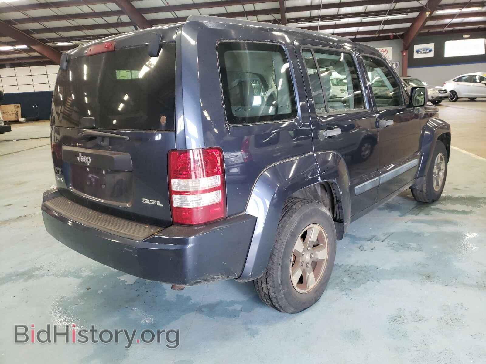 2008 JEEP LIBERTY - VIN: 1J8GN28K58W202075 - Фото 4
