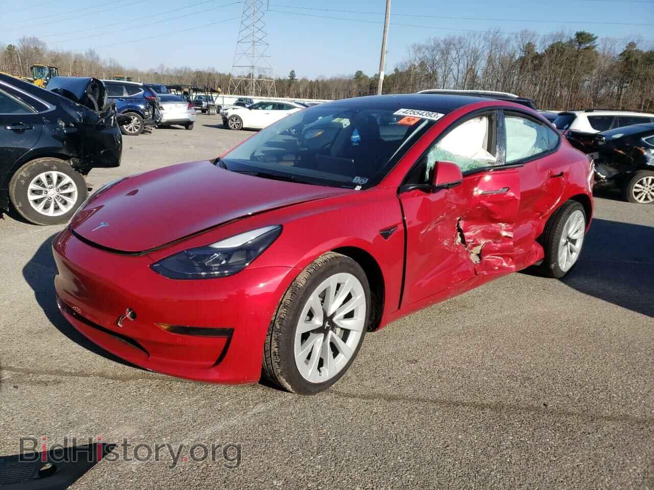 Фотография 5YJ3E1EA8NF290759 - TESLA MODEL 3 2022