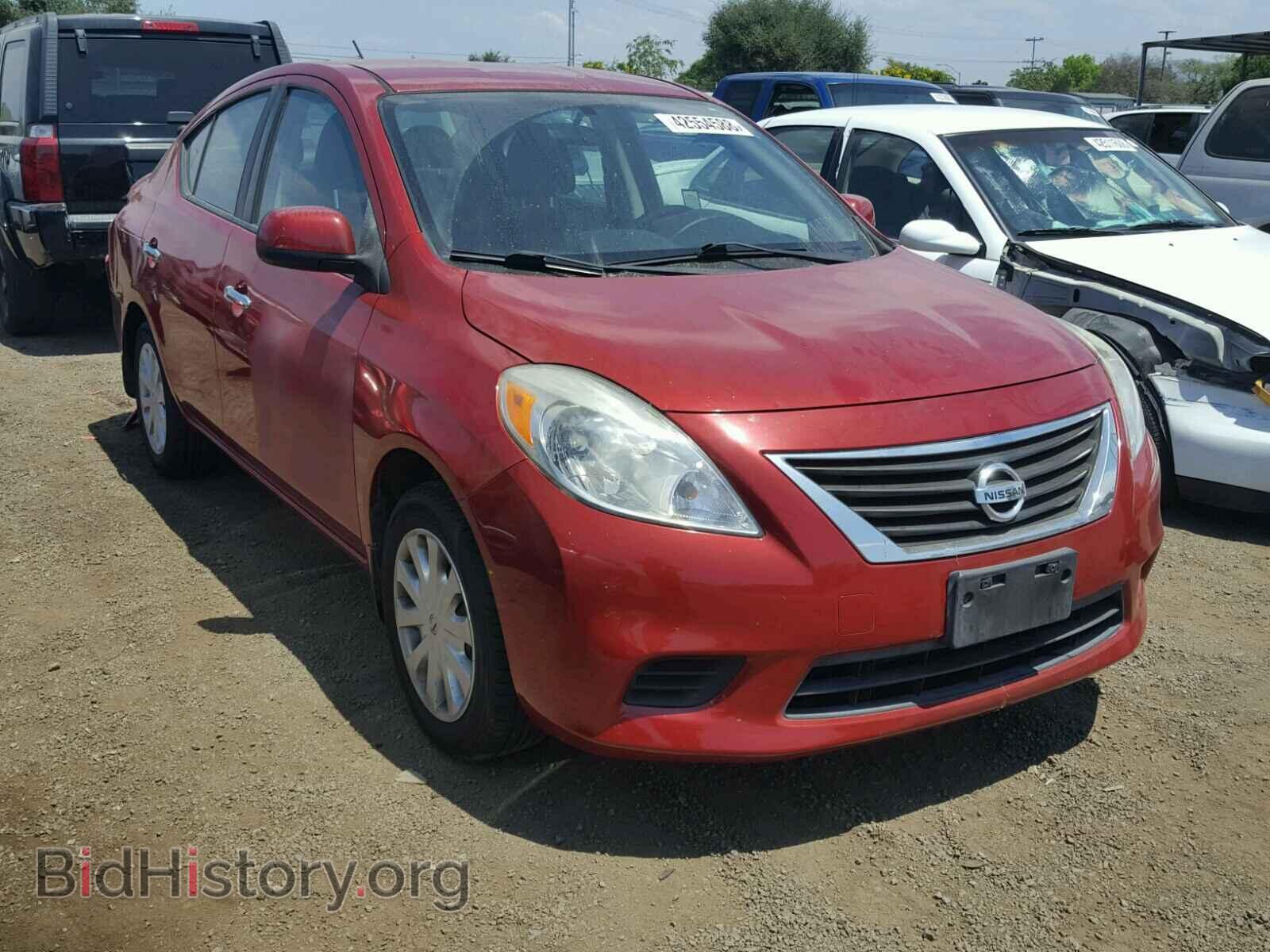 Фотография 3N1CN7AP0CL927688 - NISSAN VERSA 2012