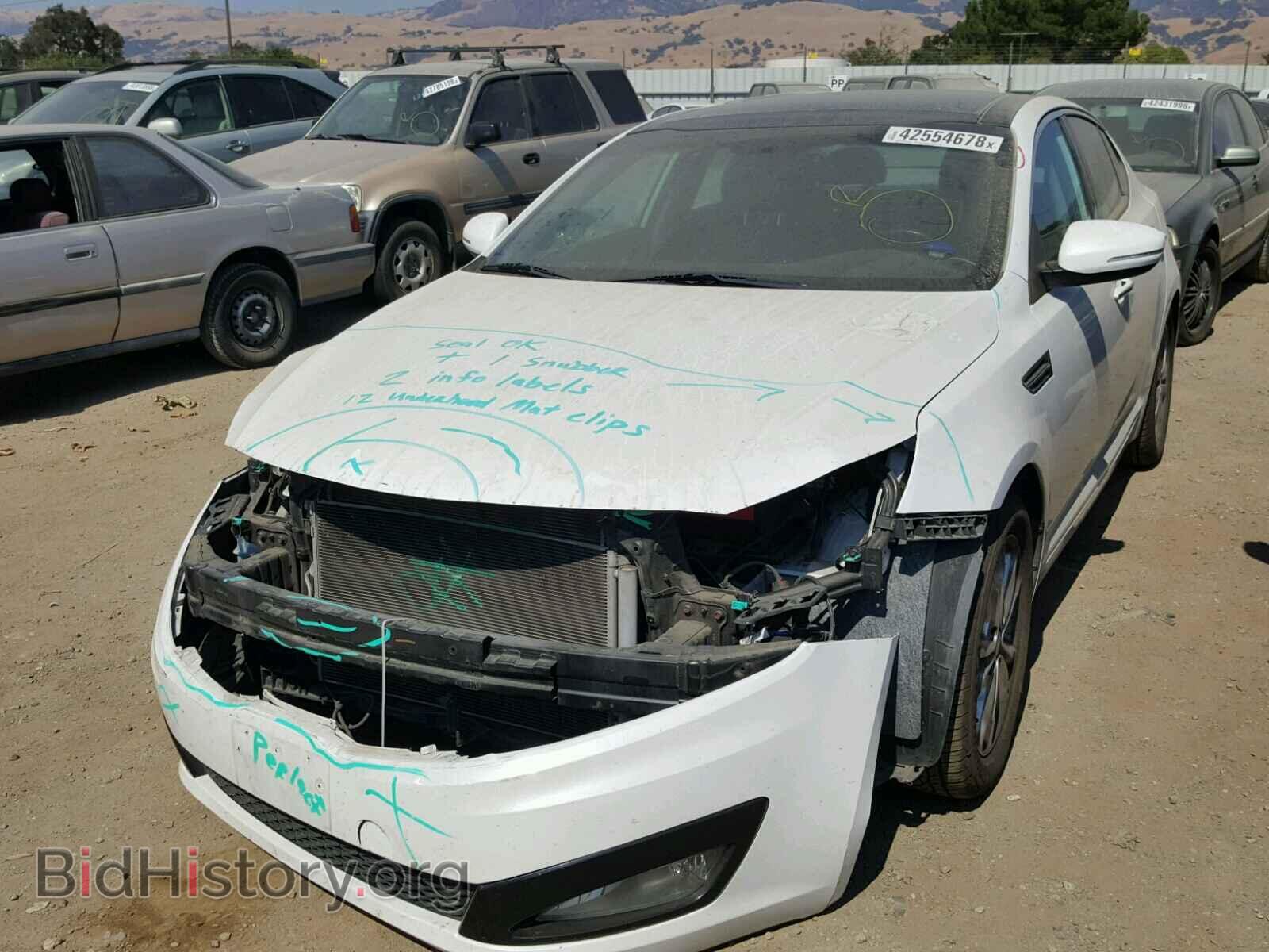 2013 KIA OPTIMA - VIN: 5XXGN4A76DG141582 - Фото 2