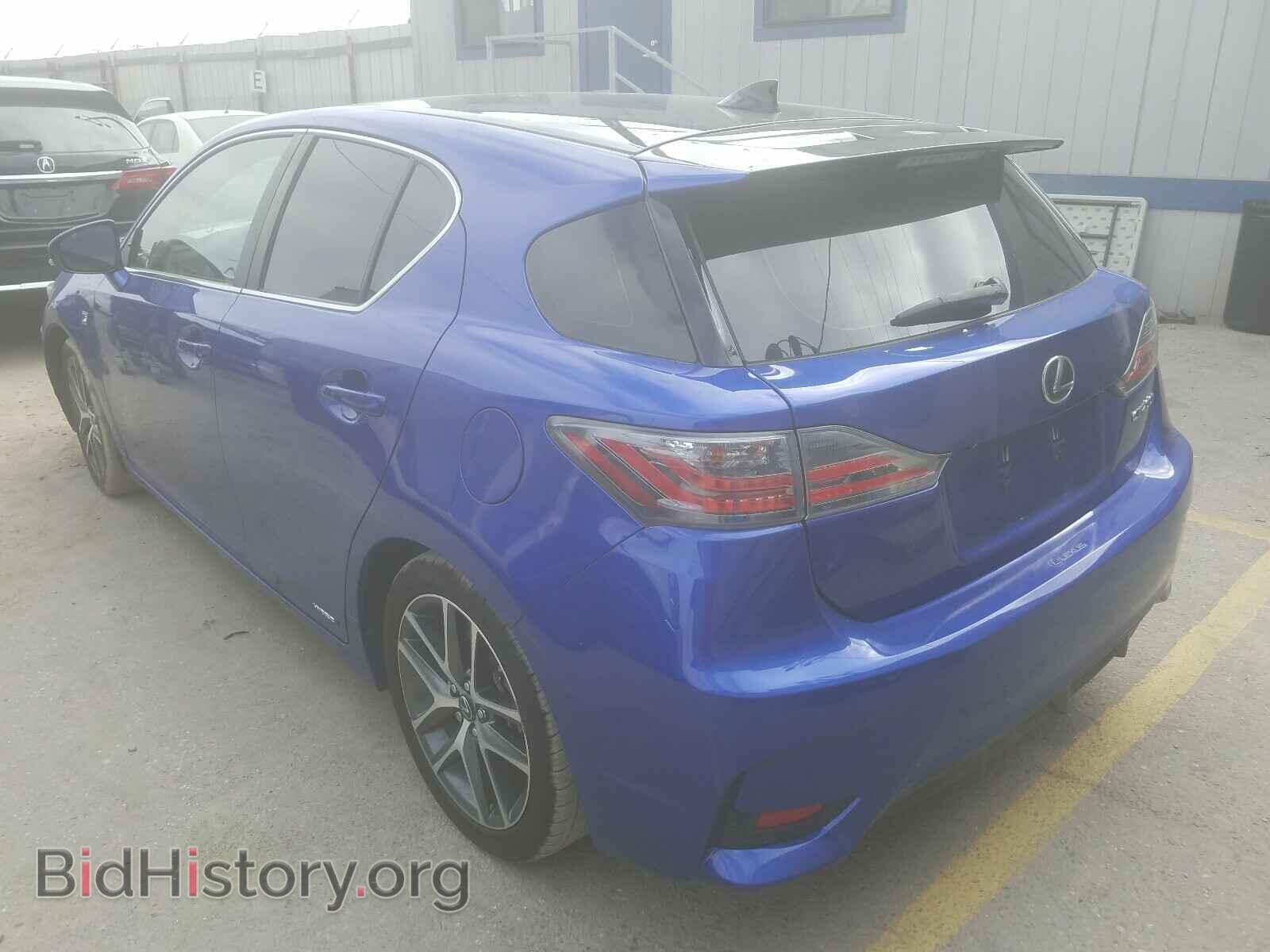 2014 LEXUS CT 200 - VIN: JTHKD5BHXE2195998 - Фото 3