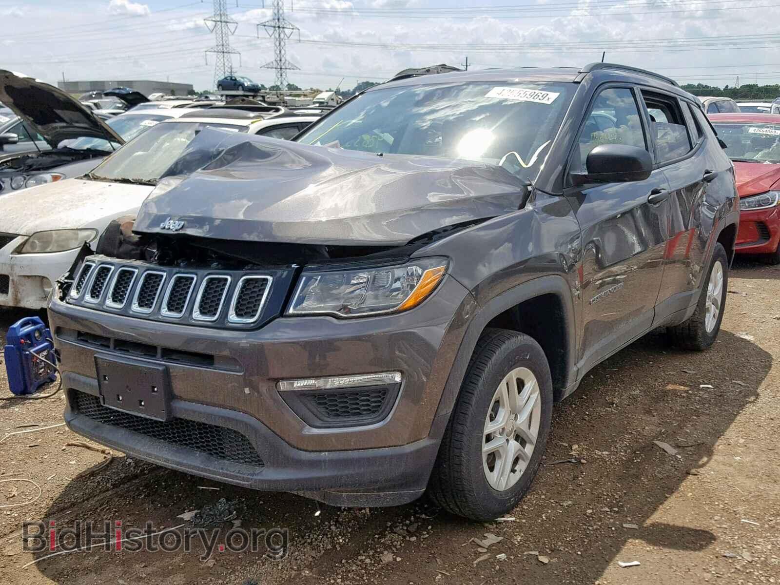 2018 JEEP COMPASS SP - VIN: 3C4NJDAB2JT103760 - Photo 2