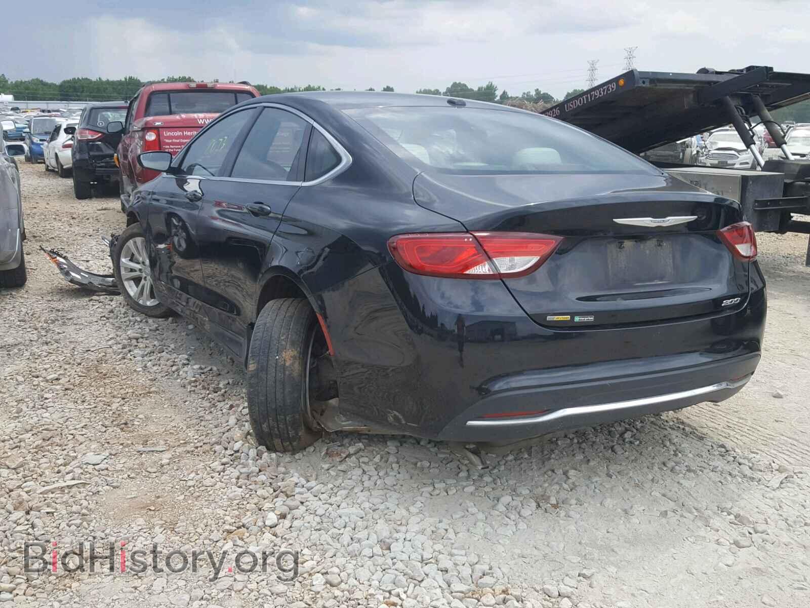 2016 CHRYSLER 200 - VIN: 1C3CCCAB0GN105662 - Фото 3