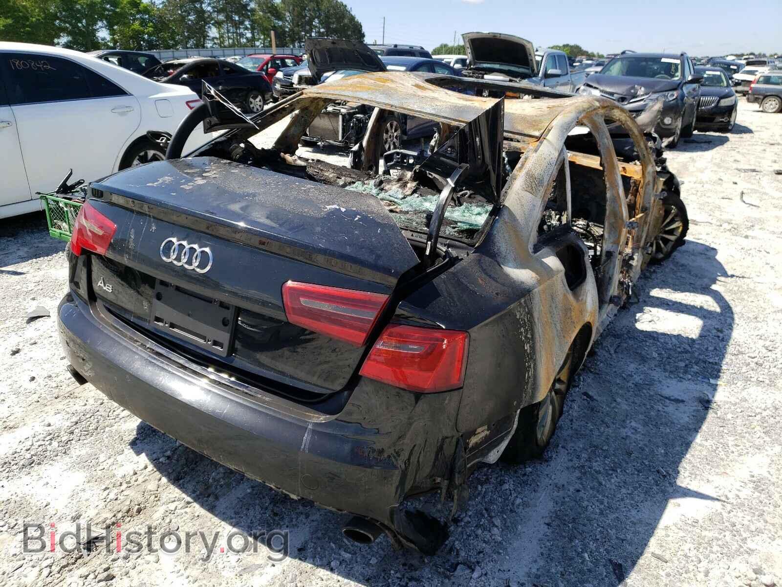 2013 AUDI A6 - VIN: WAUCFAFC2DN144268 - Фото 4
