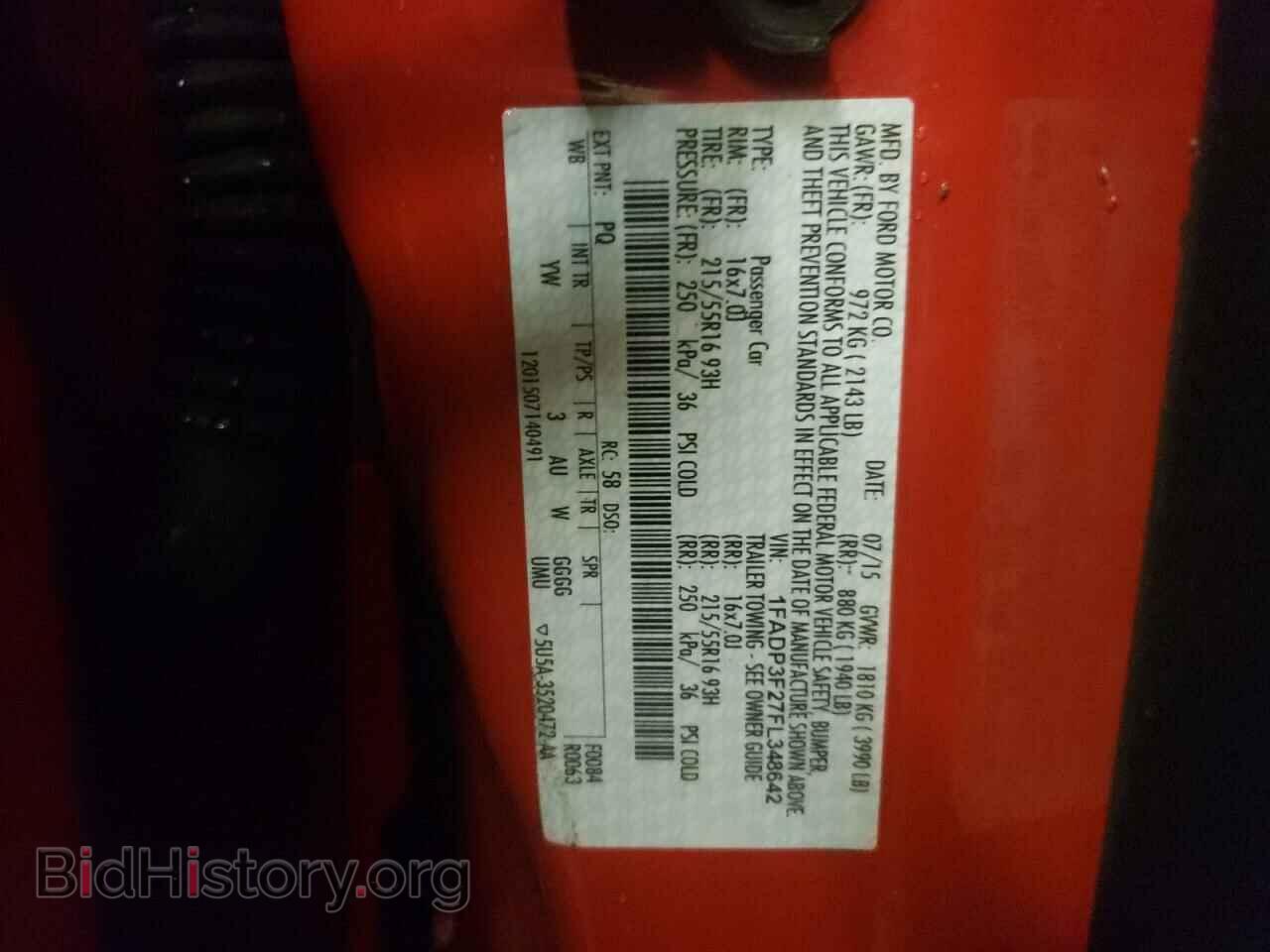 2015 FORD FOCUS - VIN: 1FADP3F27FL348642 - Фото 13