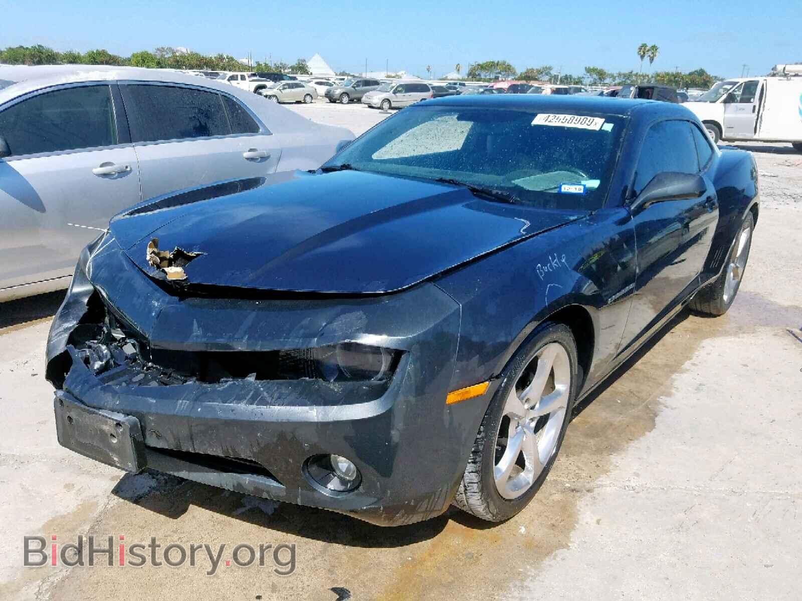 2013 CHEVROLET CAMARO - VIN: 2G1FC1E34D9125596 - Фото 2