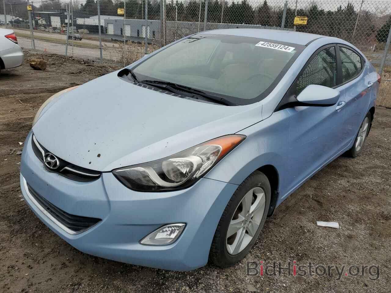 Photo KMHDH4AE6CU440535 - HYUNDAI ELANTRA 2012